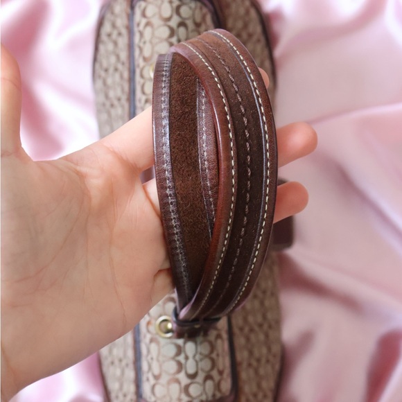 Vintage coach soho signature handbag brown - Picture 4 of 4